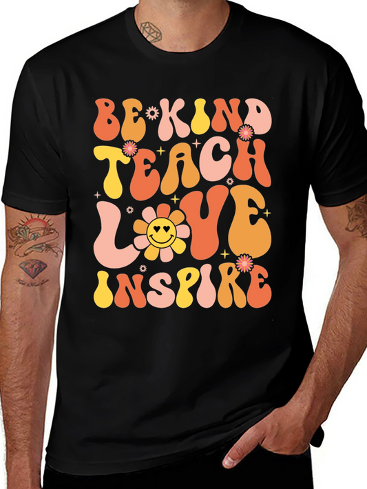 Be Kind Teacher Retro Graphic Tee