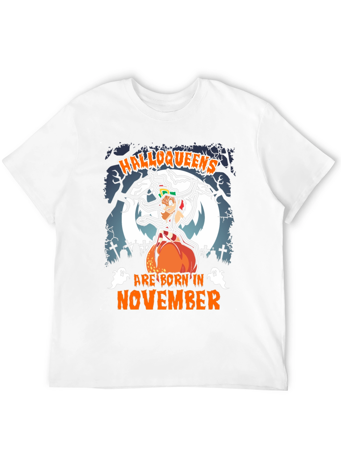 Halloqueens Born in November T-Shirt