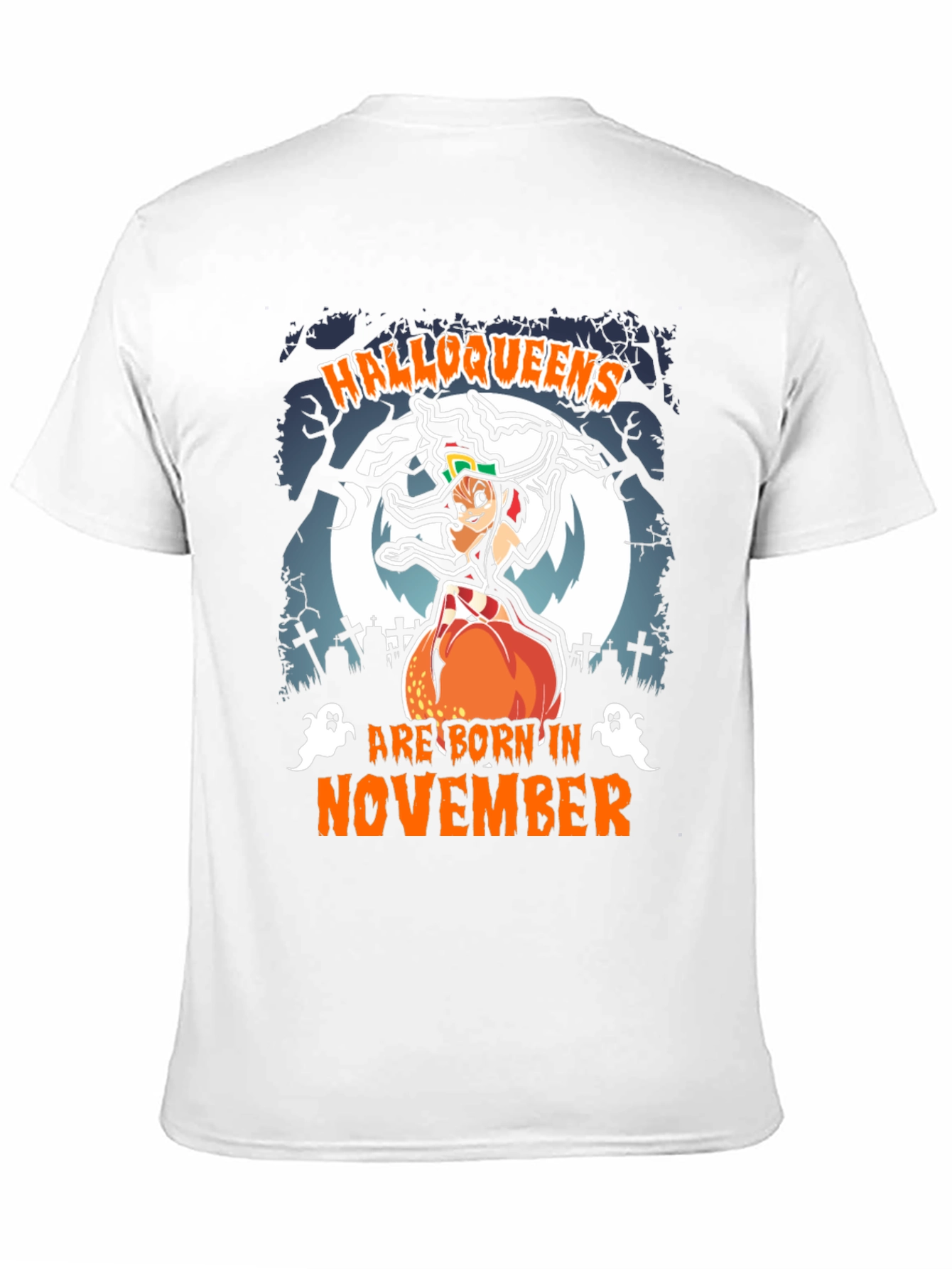 Halloqueens Born in November T-Shirt