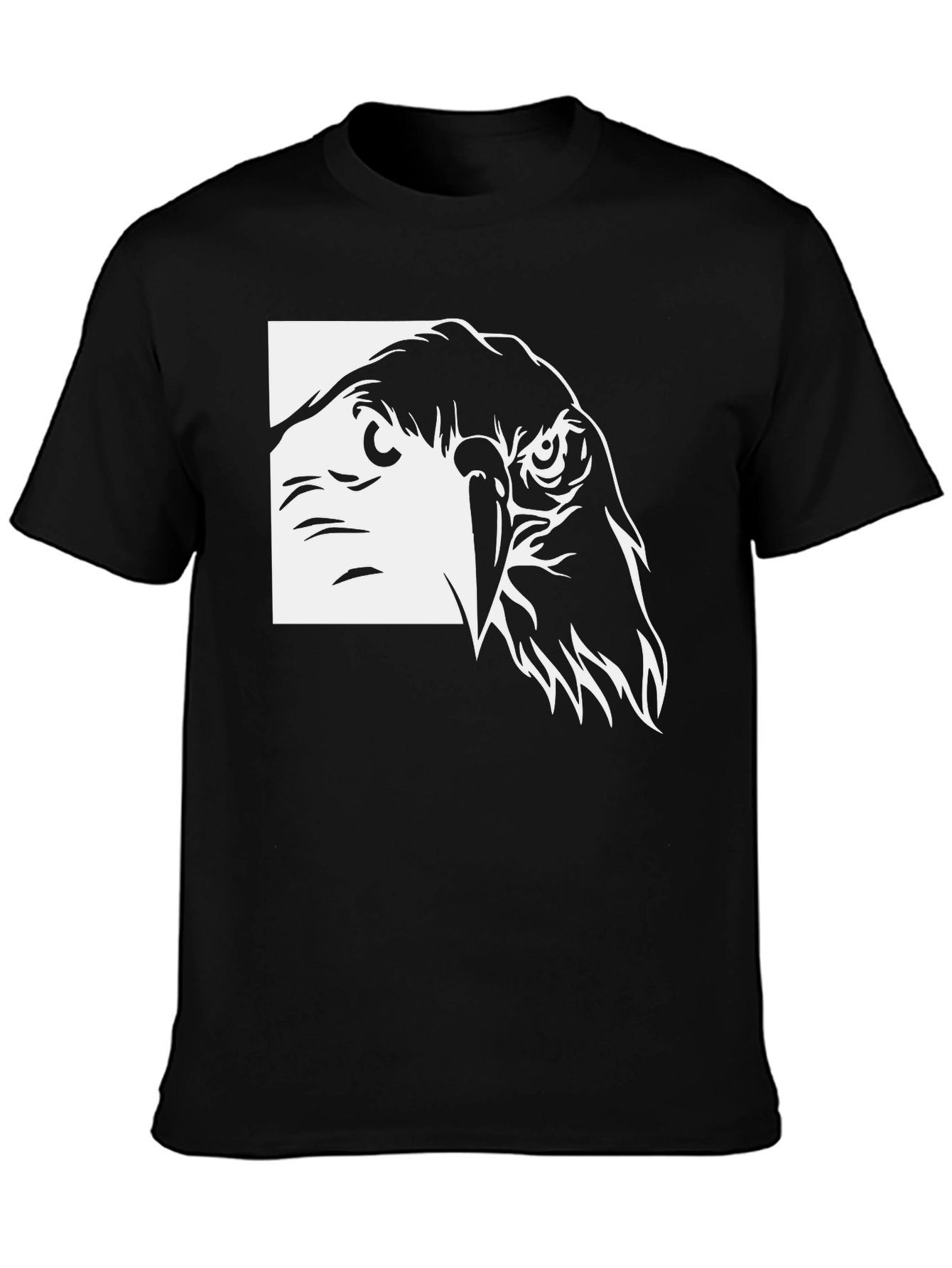 Eagle Graphic Black T-Shirt - Bold & Stylish