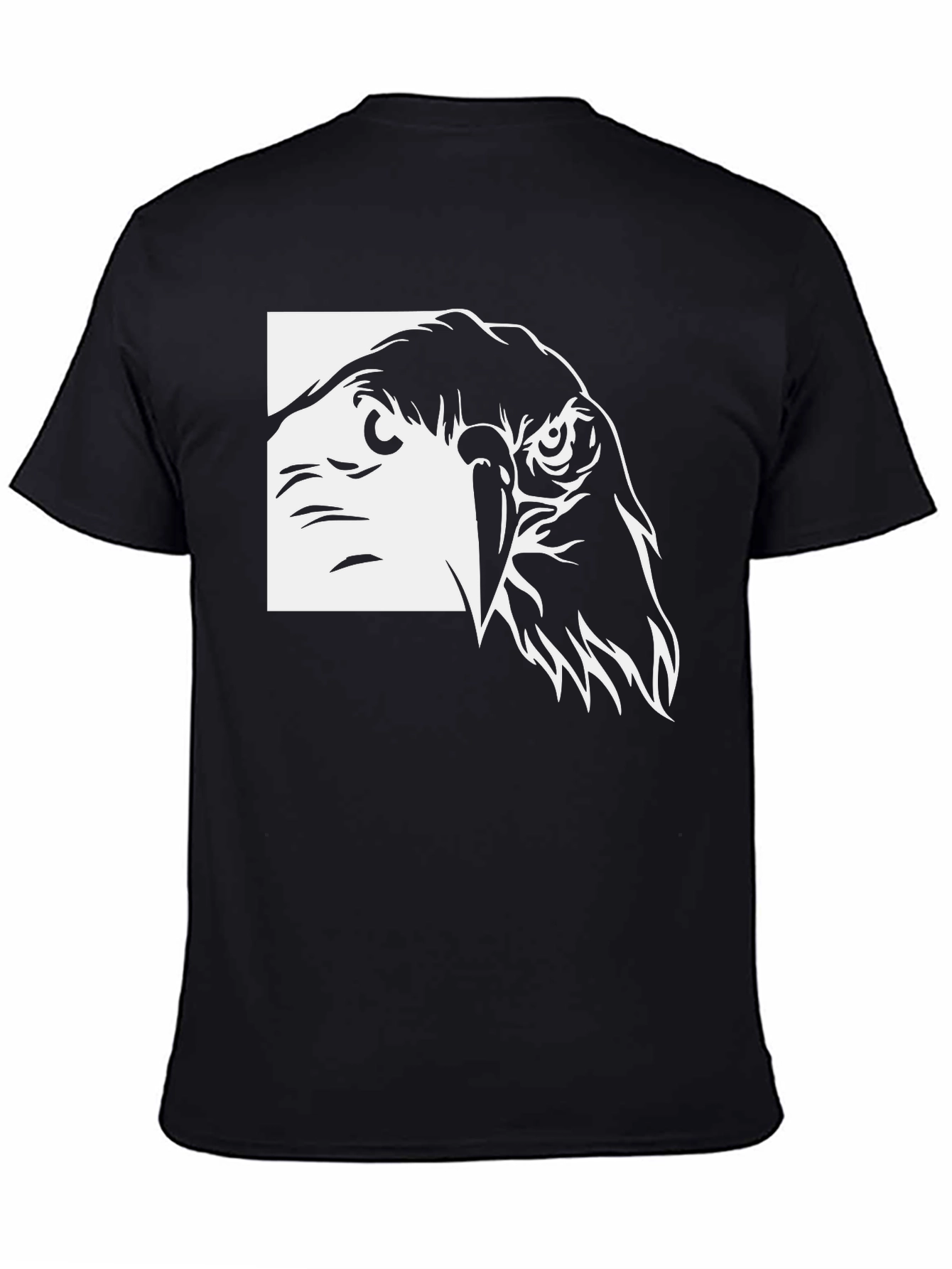 Eagle Graphic Black T-Shirt - Bold & Stylish