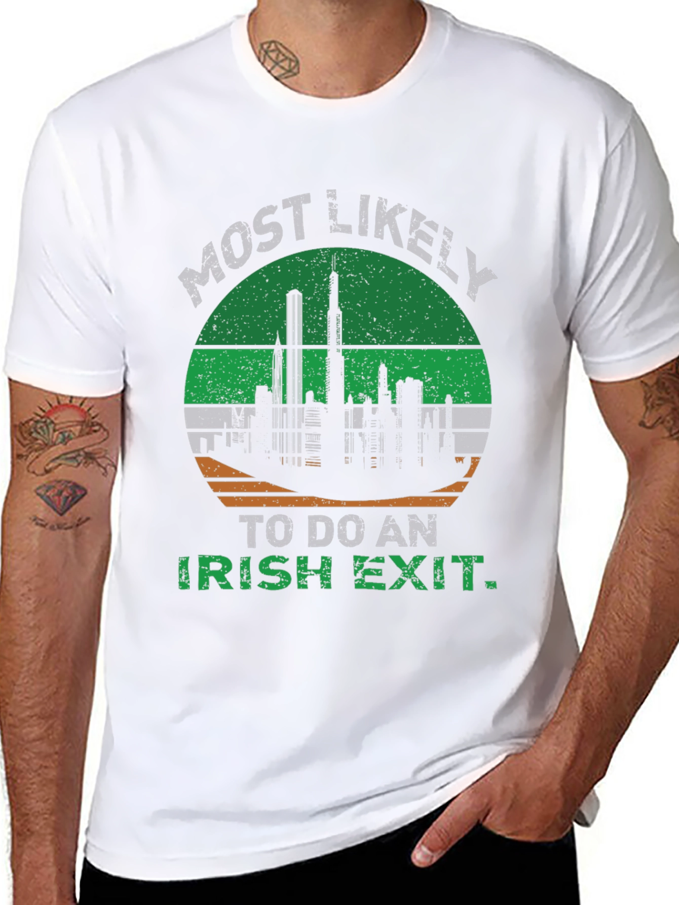 Irish Exit T-Shirt - St Patricks Day