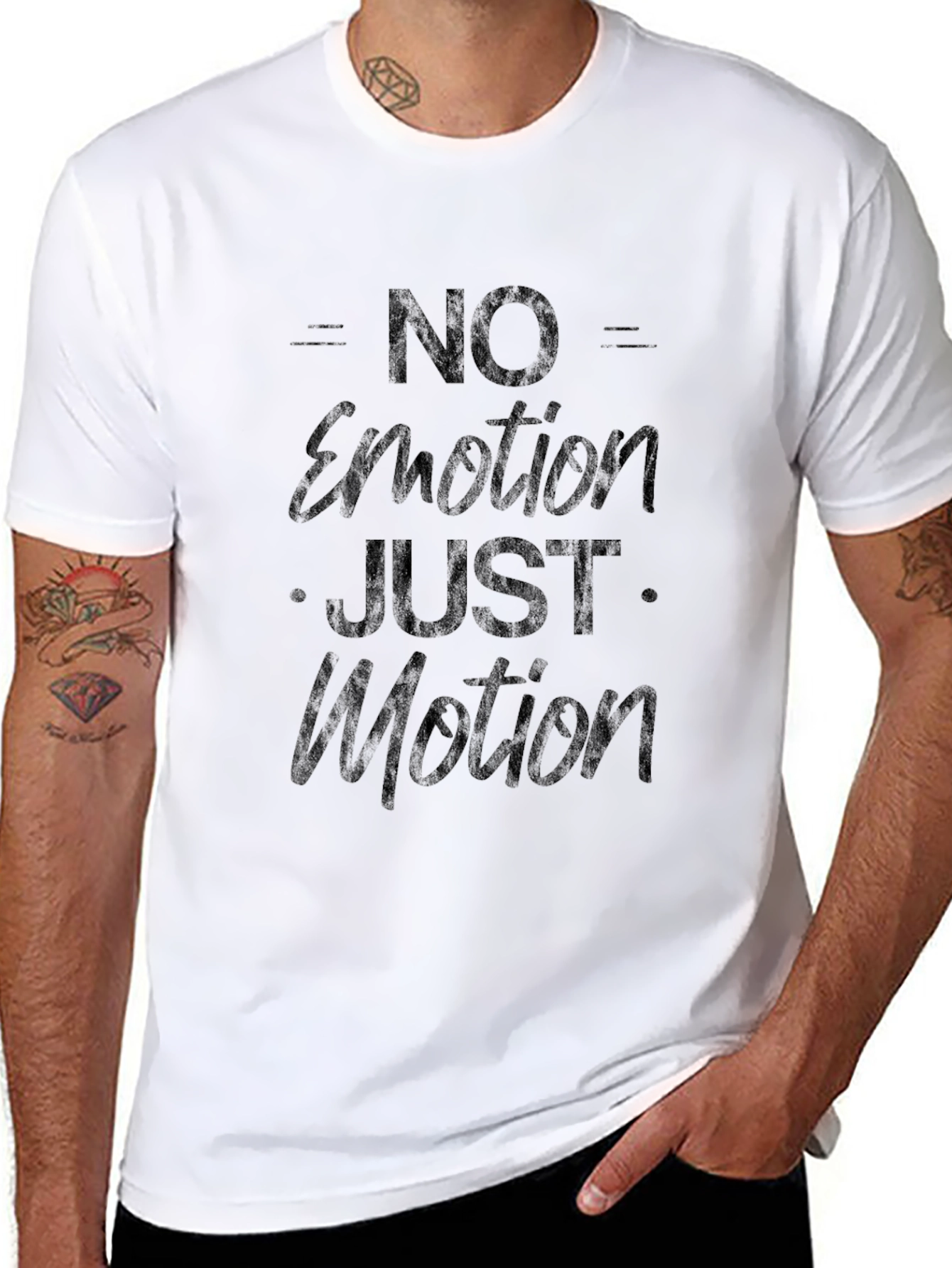 No Emotion Just Motion T-Shirt