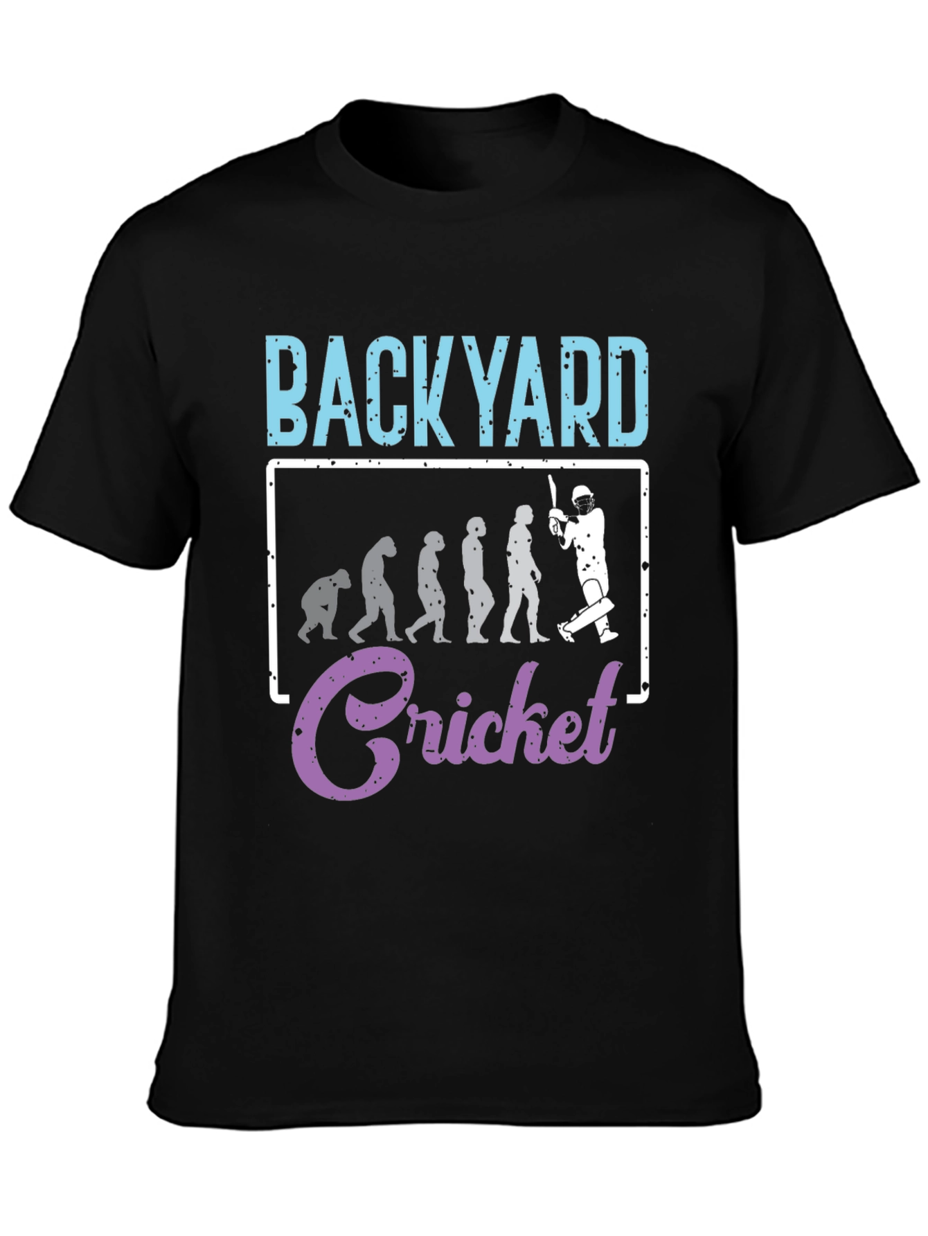 Backyard Cricket Evolution Graphic Tee