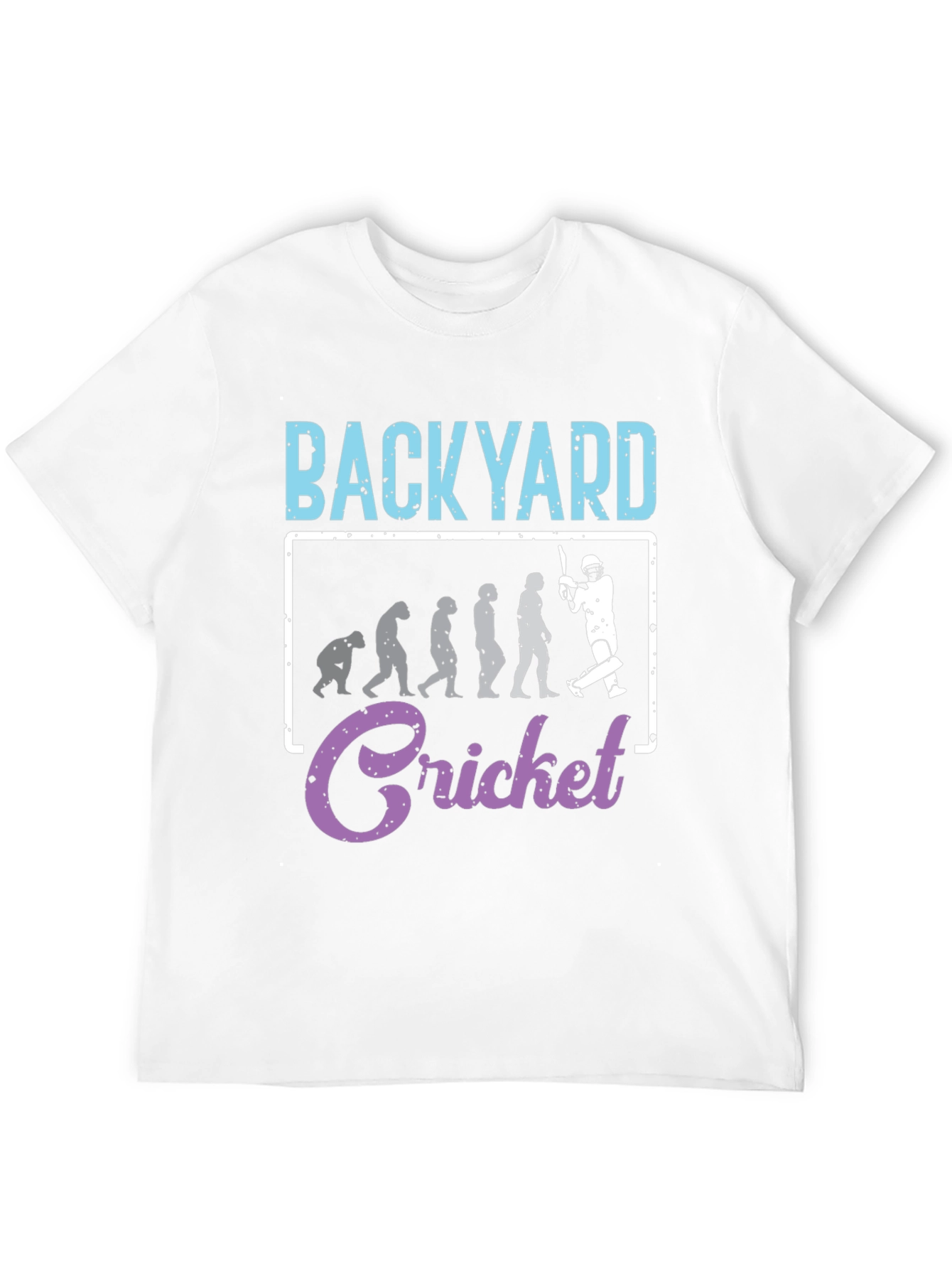 Backyard Cricket Evolution Graphic Tee