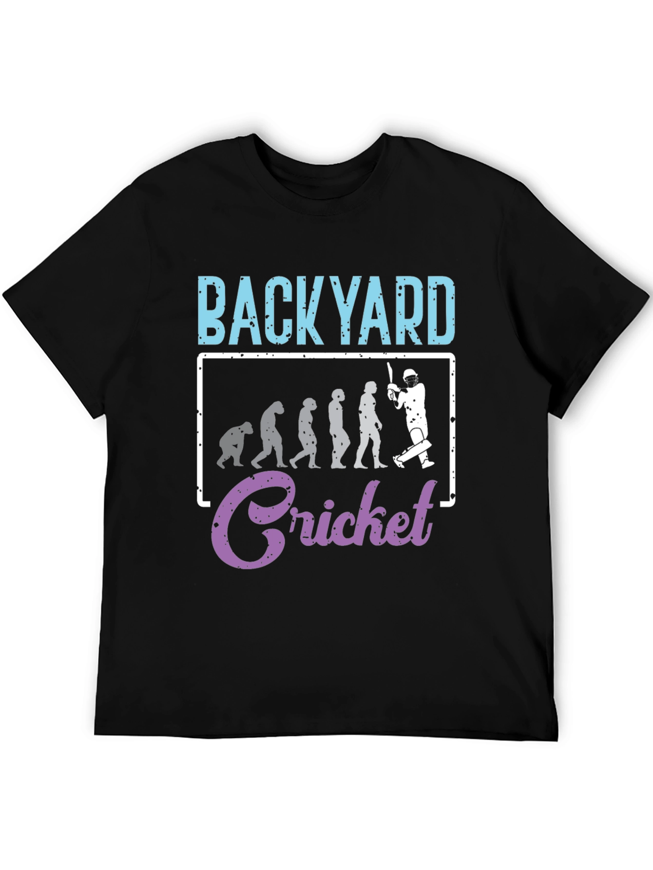 Backyard Cricket Evolution Graphic Tee