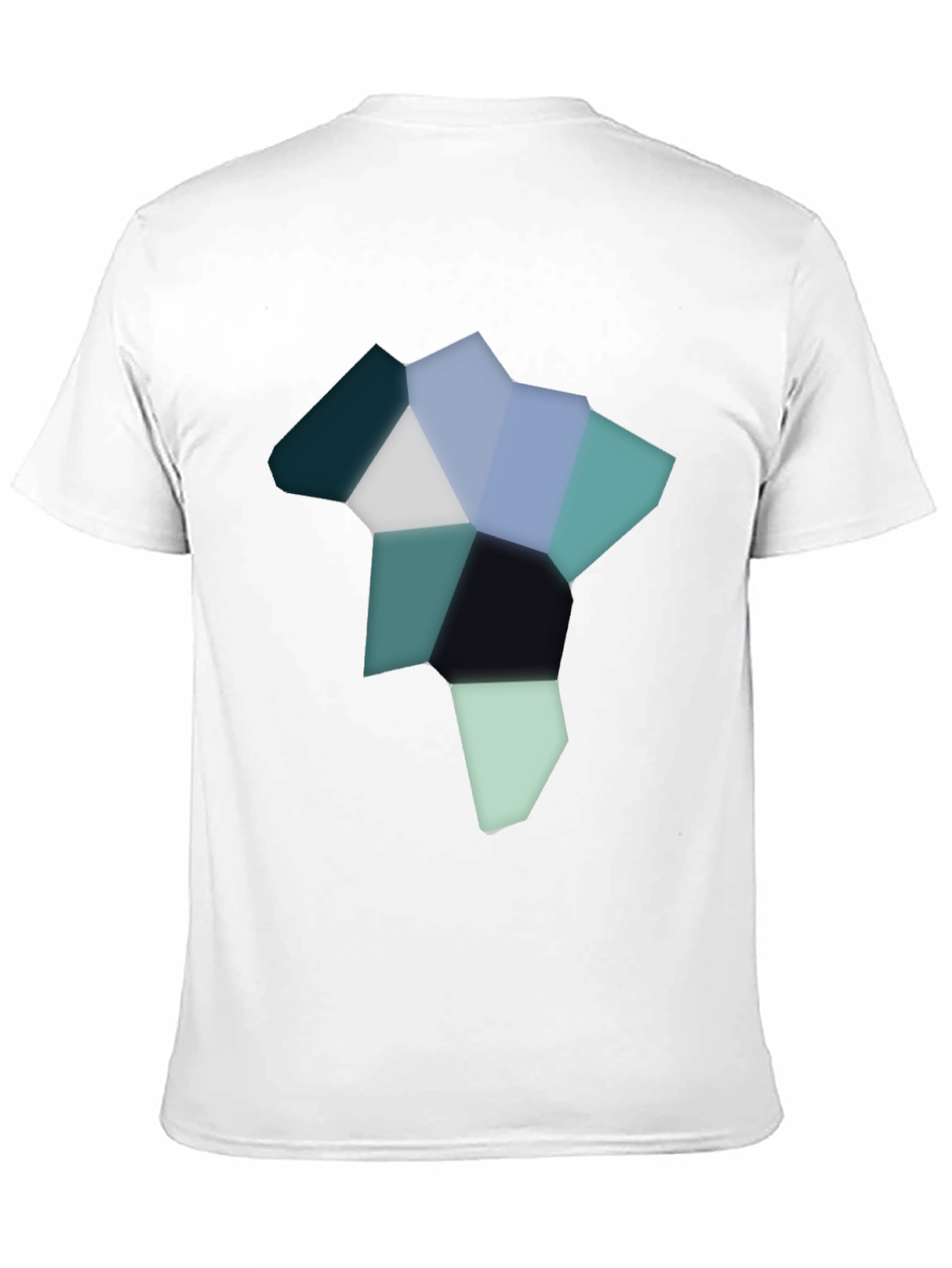 Abstract Geometric Graphic Tee - Modern Style