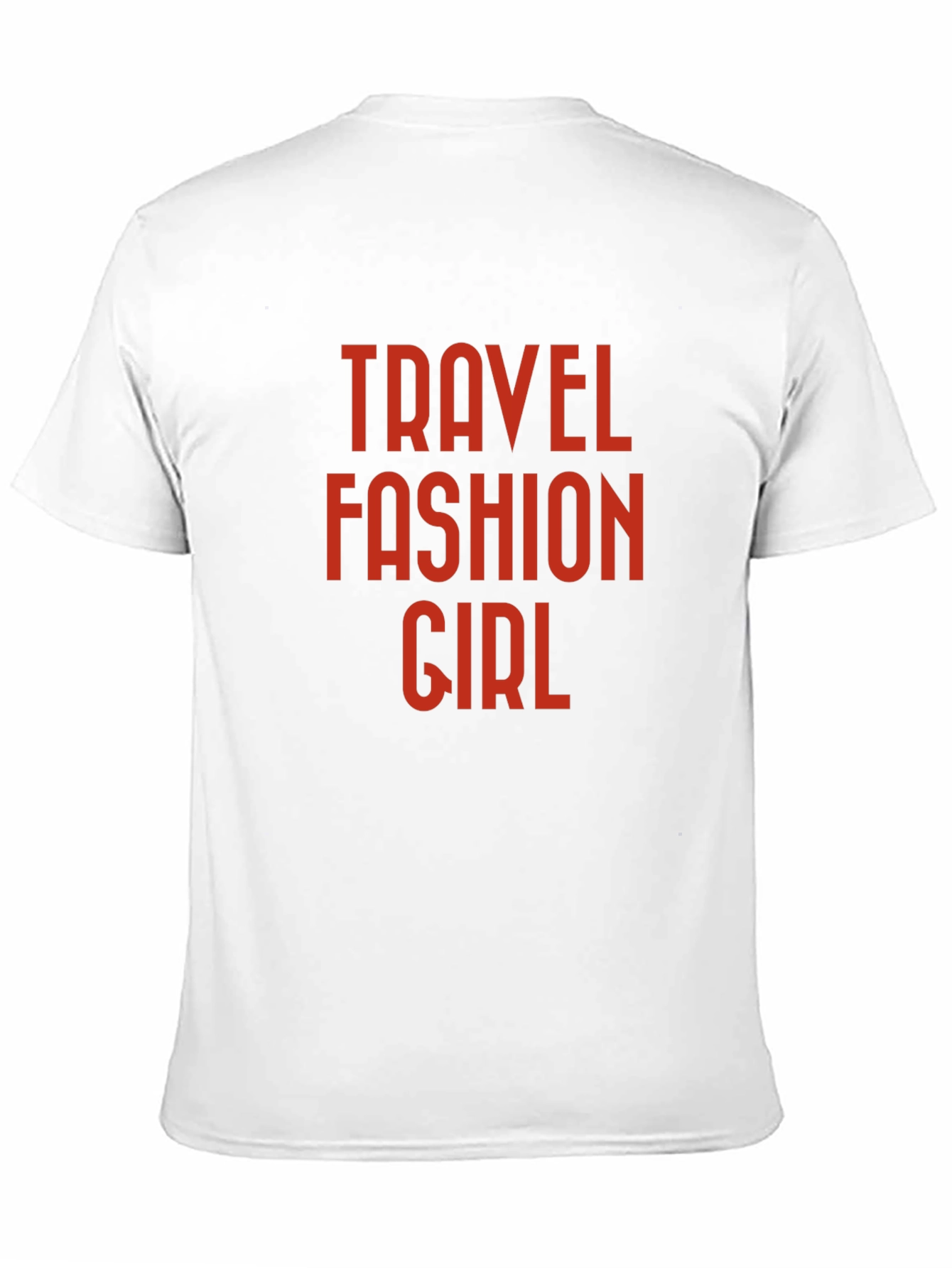Travel Fashion Girl Graphic Tee - Trendy Style