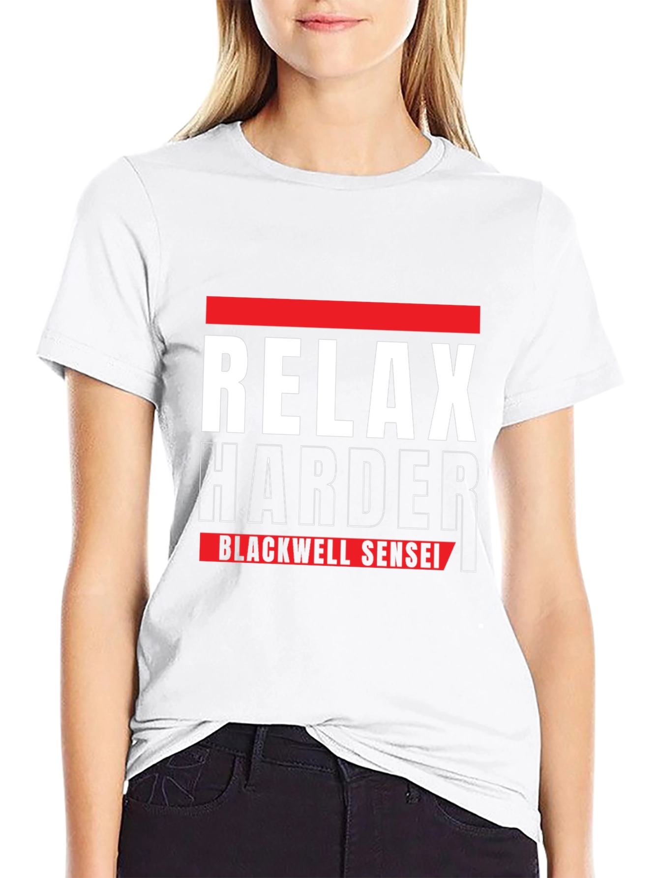 Relax Harder Blackwell Sensei T-Shirt