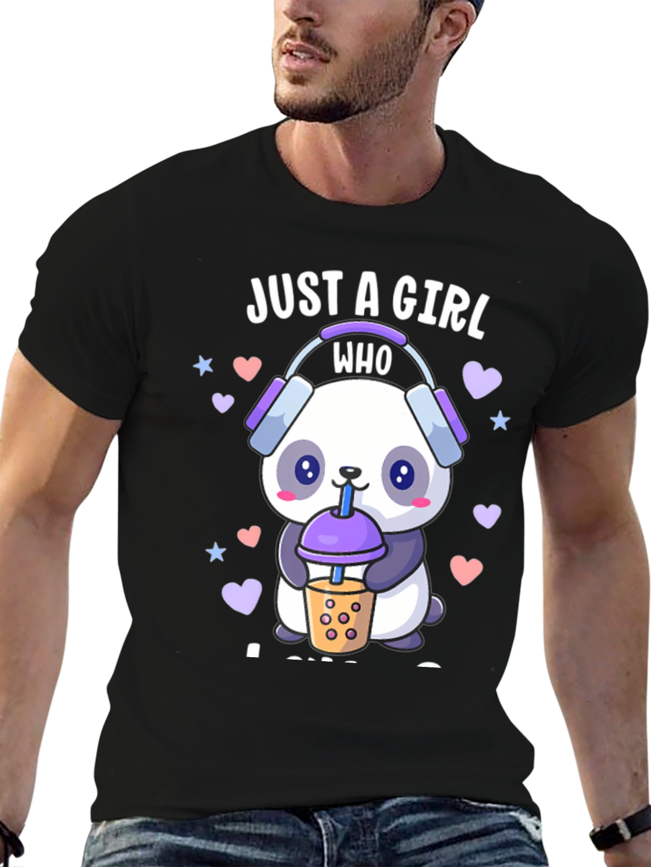 Just A Girl Who Loves Pandas T-Shirt