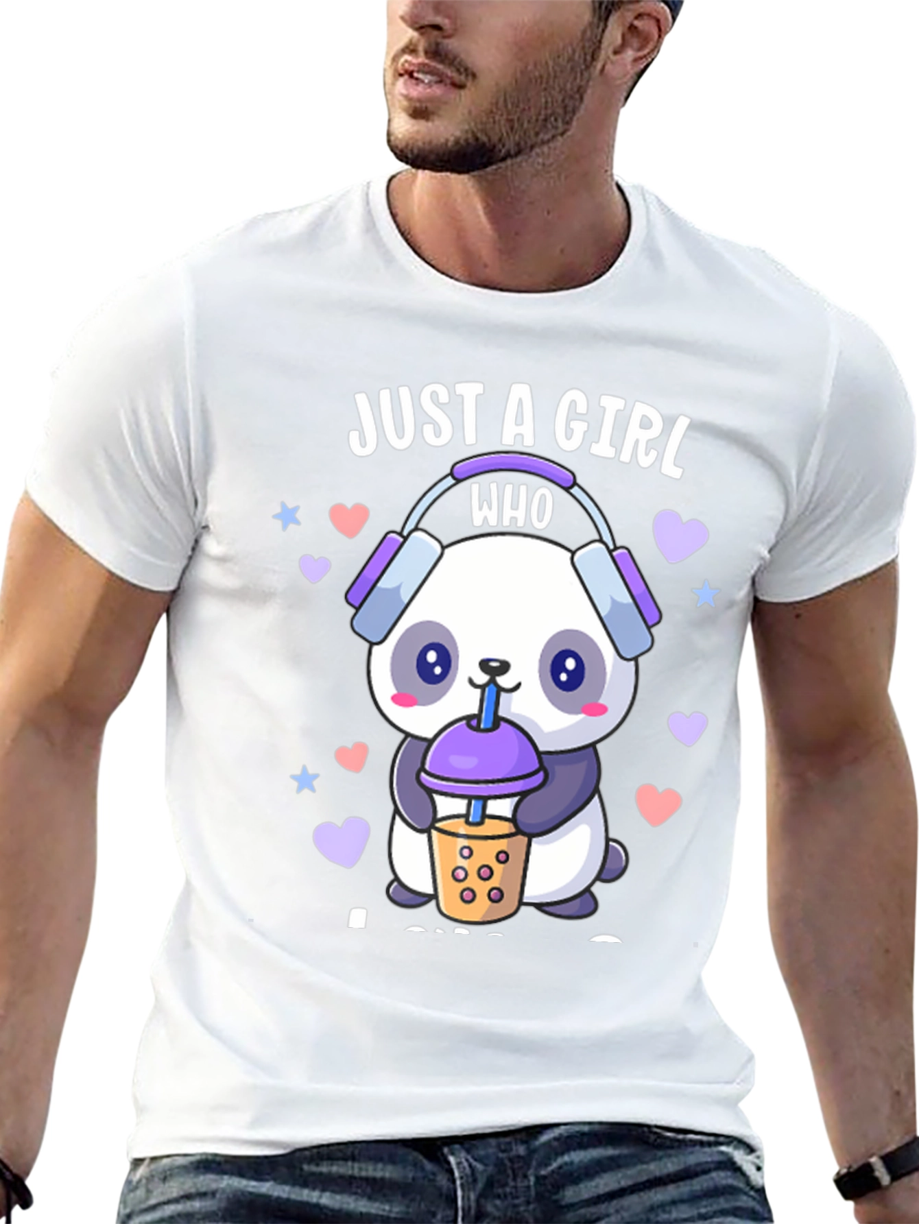 Just A Girl Who Loves Pandas T-Shirt