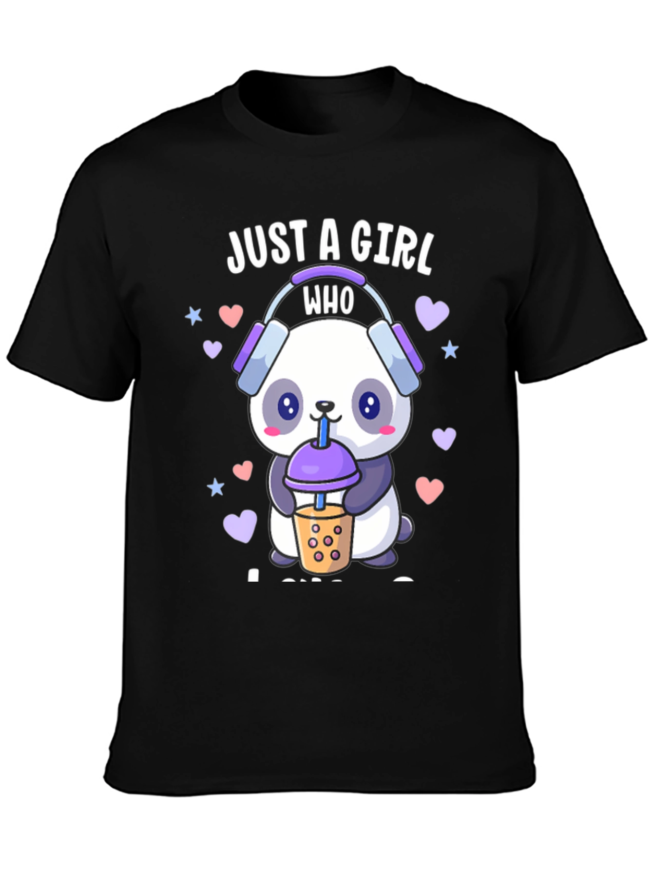 Just A Girl Who Loves Pandas T-Shirt