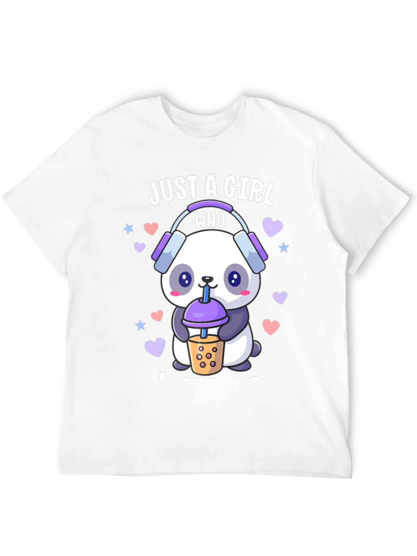 Just A Girl Who Loves Pandas T-Shirt