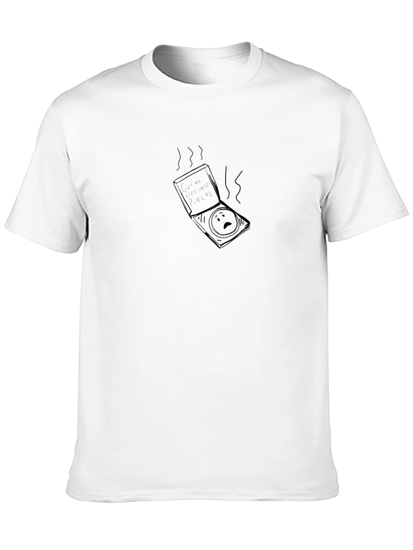 Pizza Emotion Graphic Tee