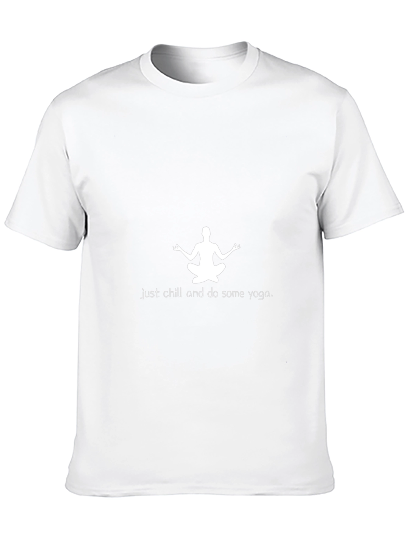 Yoga T-Shirt - Just Chill and Do Some Yoga