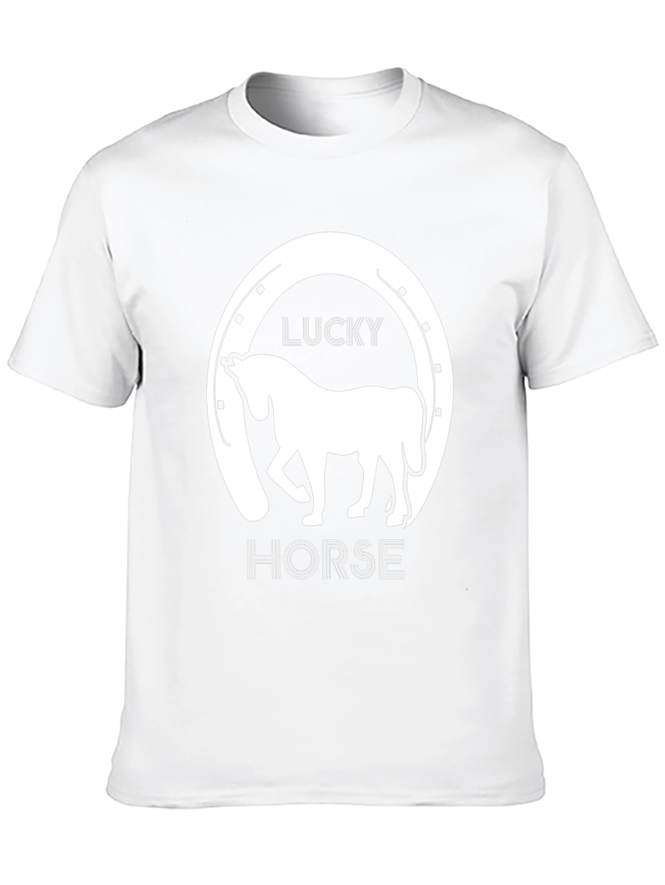 Lucky Horse Graphic T-Shirt