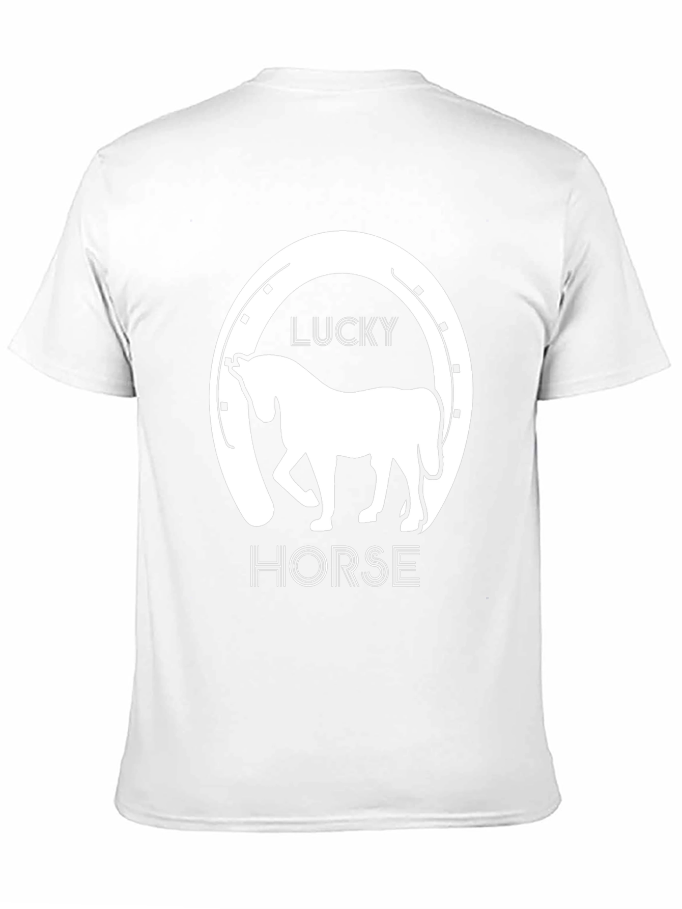 Lucky Horse Graphic T-Shirt