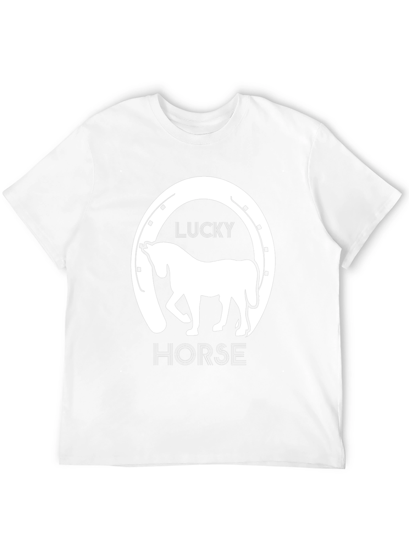 Lucky Horse Graphic T-Shirt