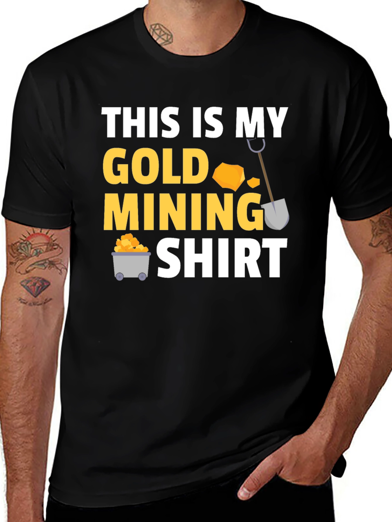 Gold Mining Shirt - Funny Mining T-Shirt