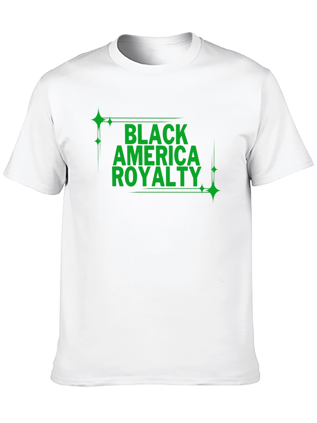 Black America Royalty Graphic Tee