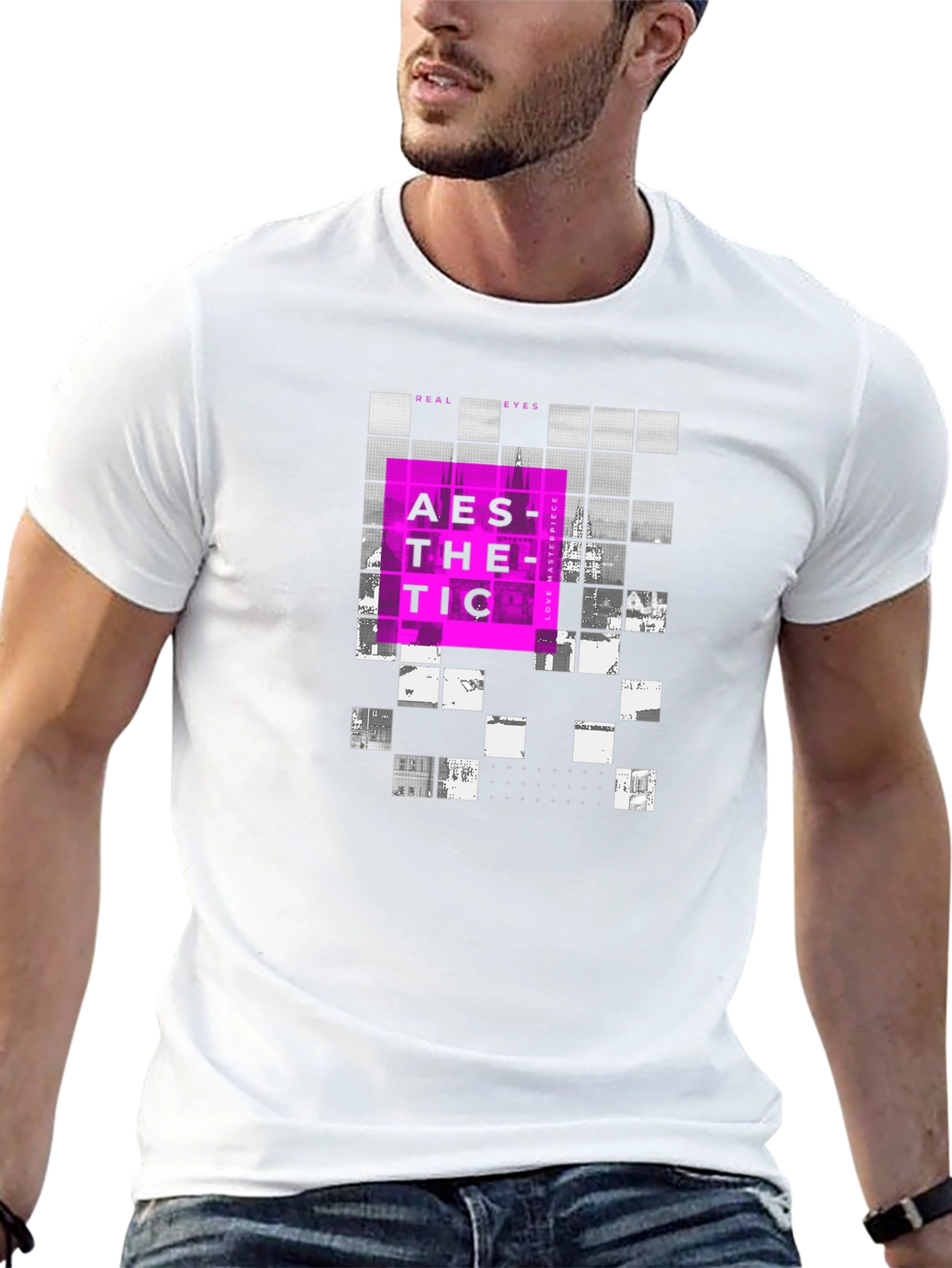 Aesthetic Grid T-Shirt