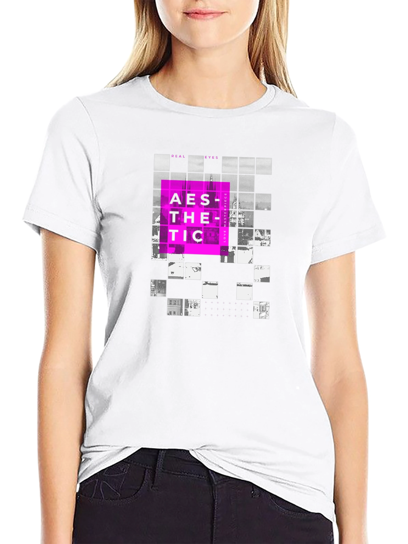 Aesthetic Grid T-Shirt