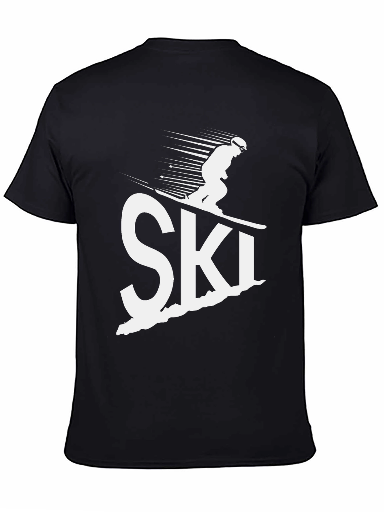 Ski T-Shirt: Sporty Tee for Winter Lovers