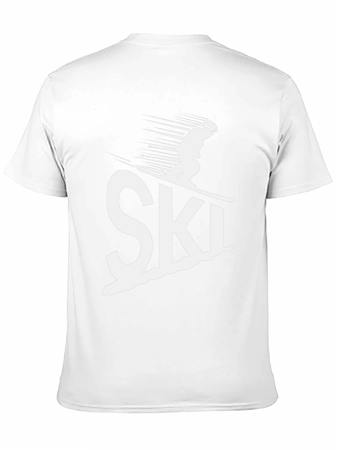 Ski T-Shirt: Sporty Tee for Winter Lovers