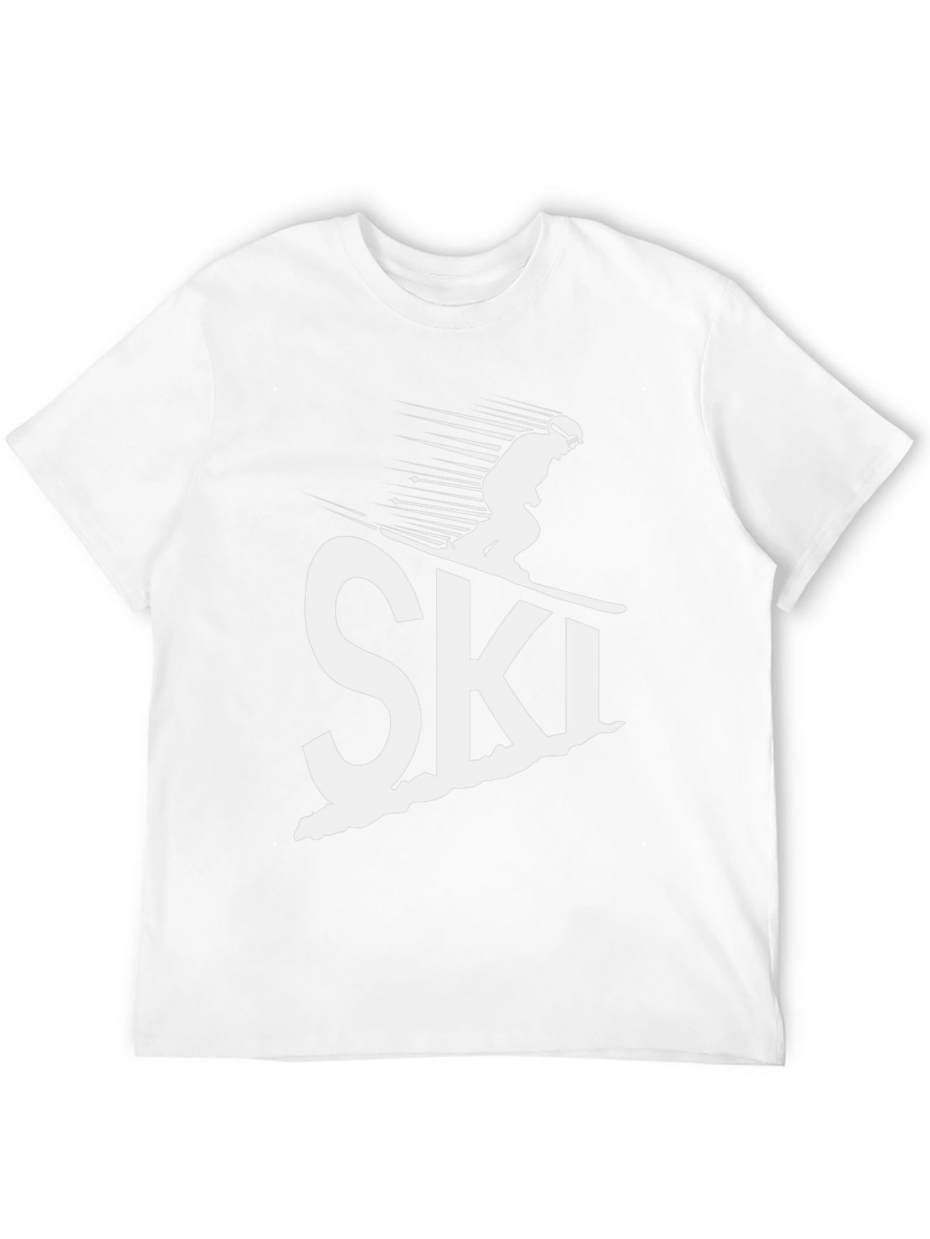 Ski T-Shirt: Sporty Tee for Winter Lovers