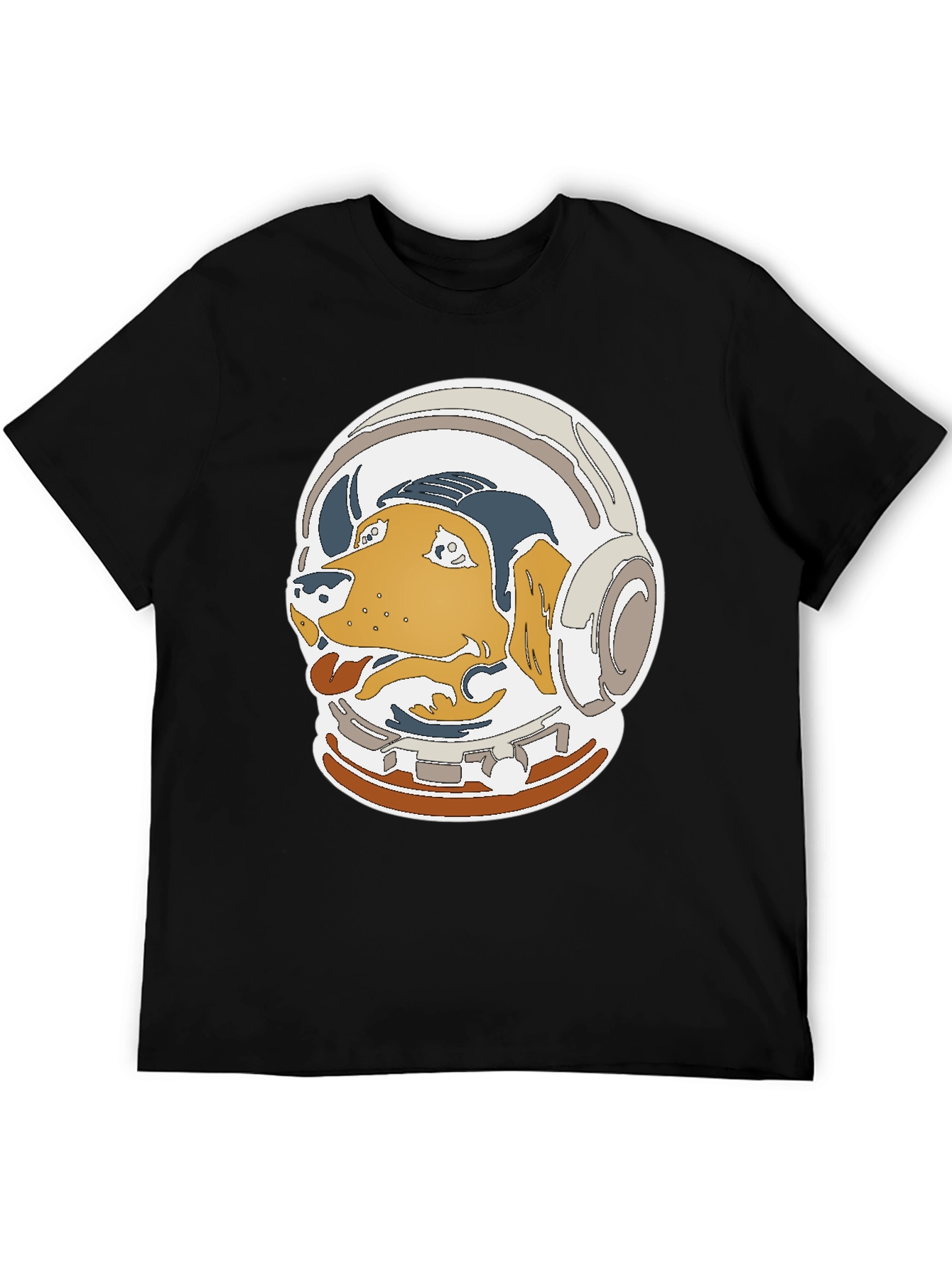 Astronaut Dog Graphic T-Shirt