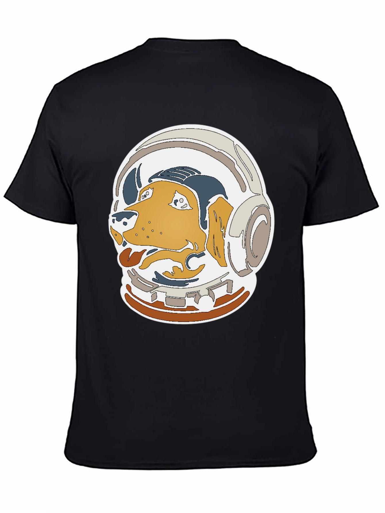 Astronaut Dog Graphic T-Shirt