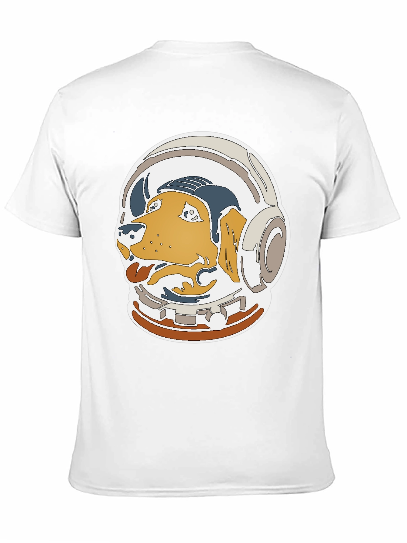 Astronaut Dog Graphic T-Shirt