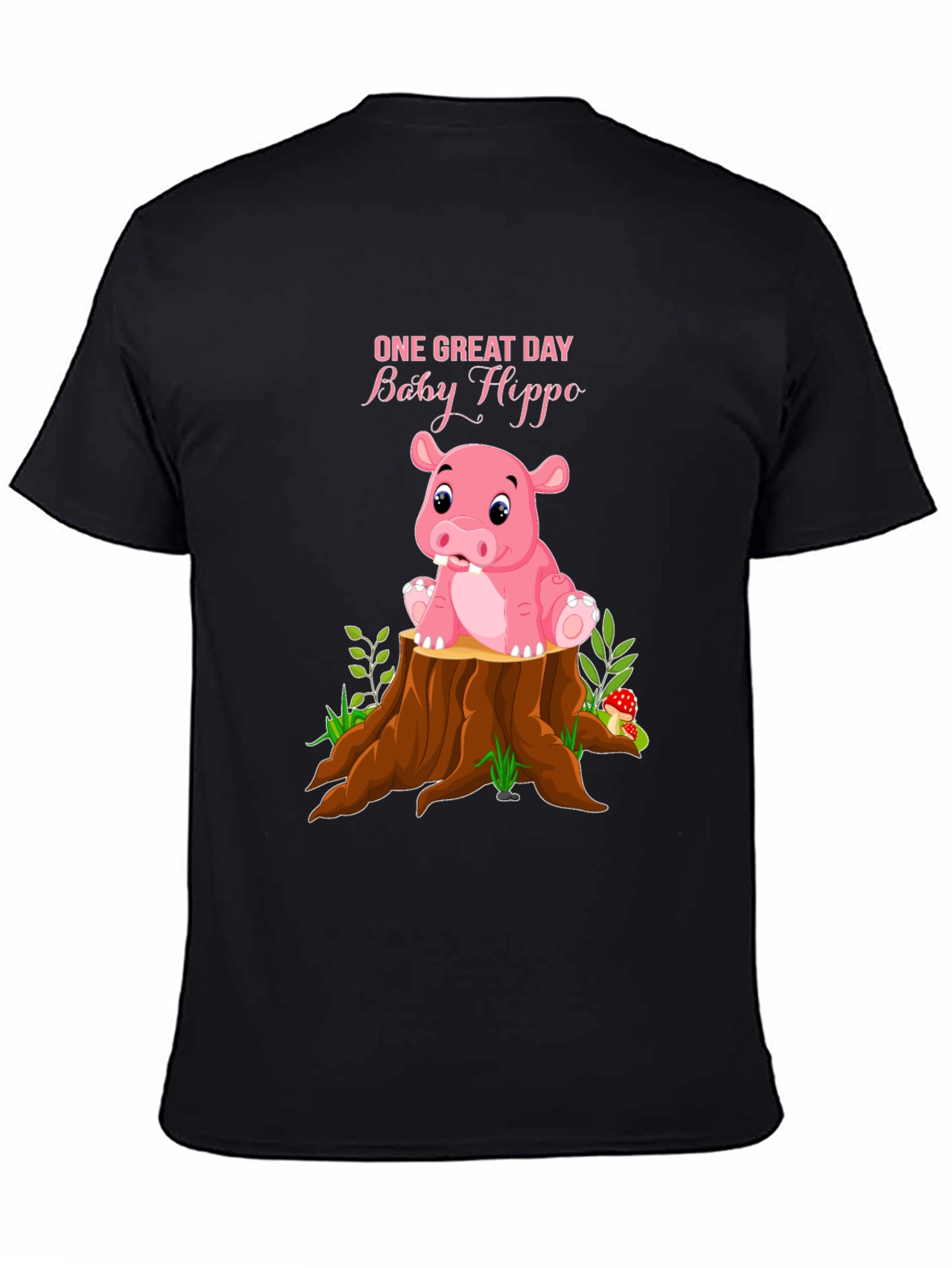 Baby Hippo Graphic T-Shirt