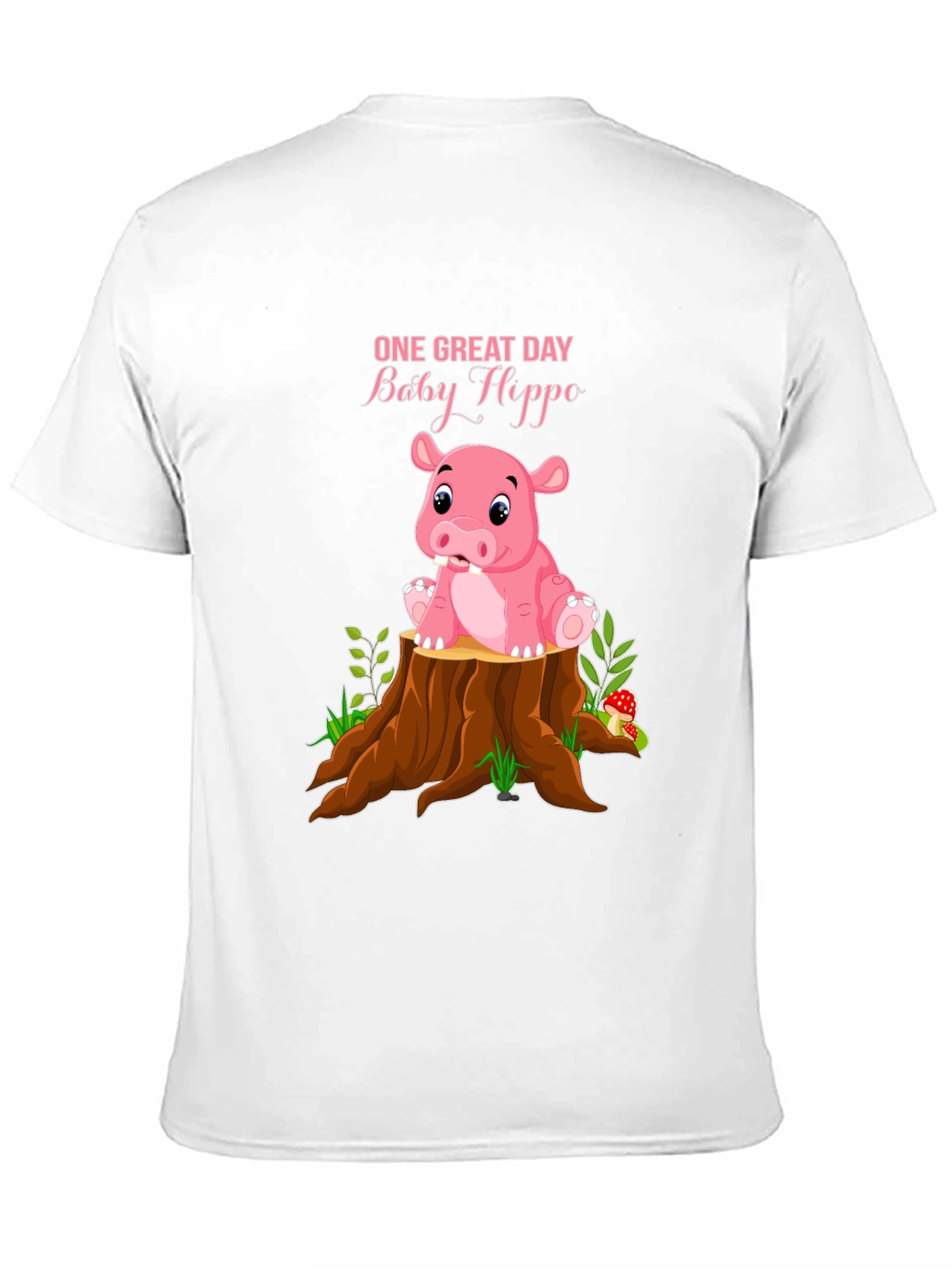 Baby Hippo Graphic T-Shirt
