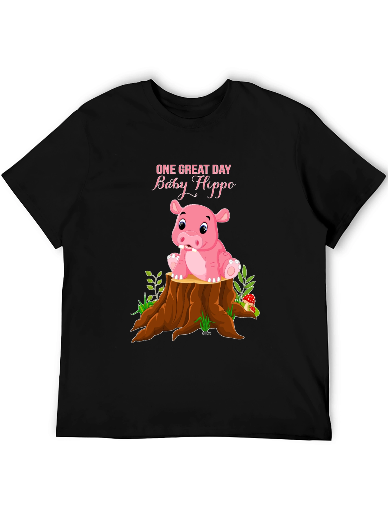 Baby Hippo Graphic T-Shirt