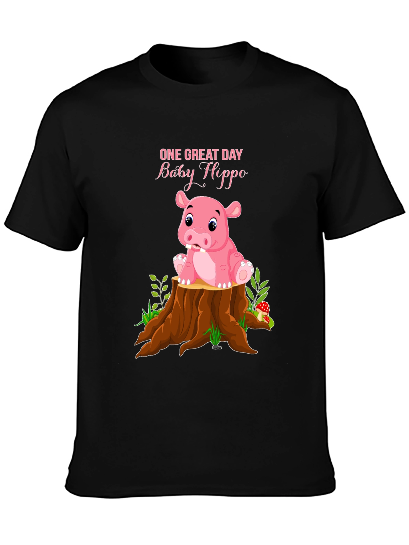 Baby Hippo Graphic T-Shirt
