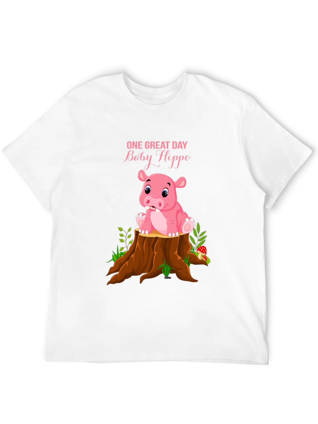 Baby Hippo Graphic T-Shirt