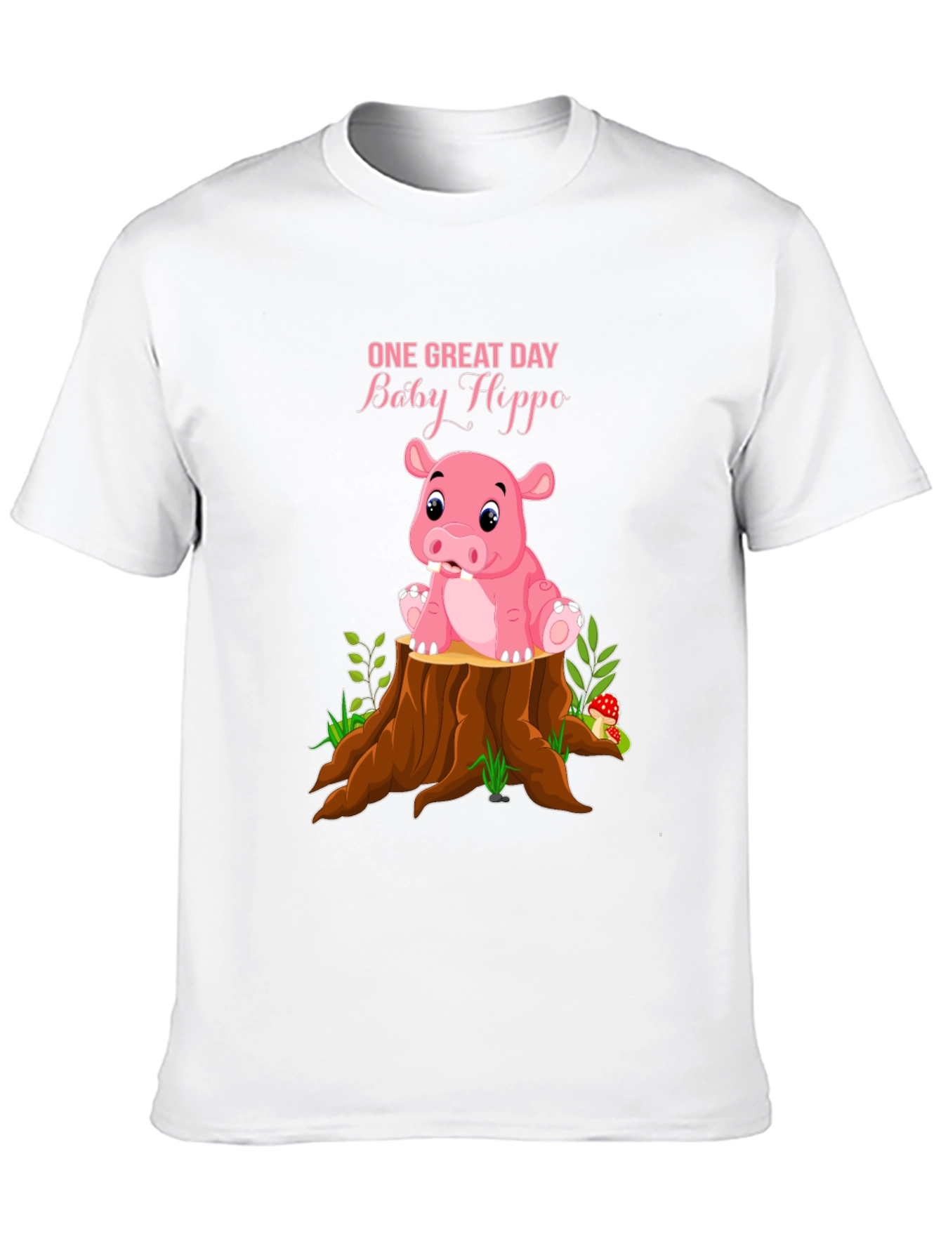 Baby Hippo Graphic T-Shirt