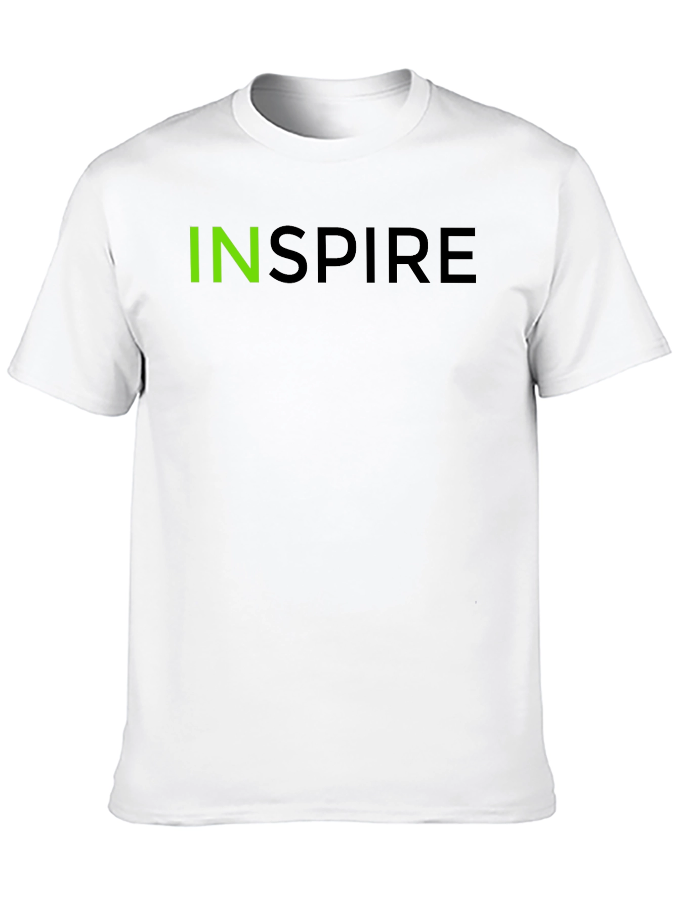 Inspire Graphic Tee - Black Cotton Blend