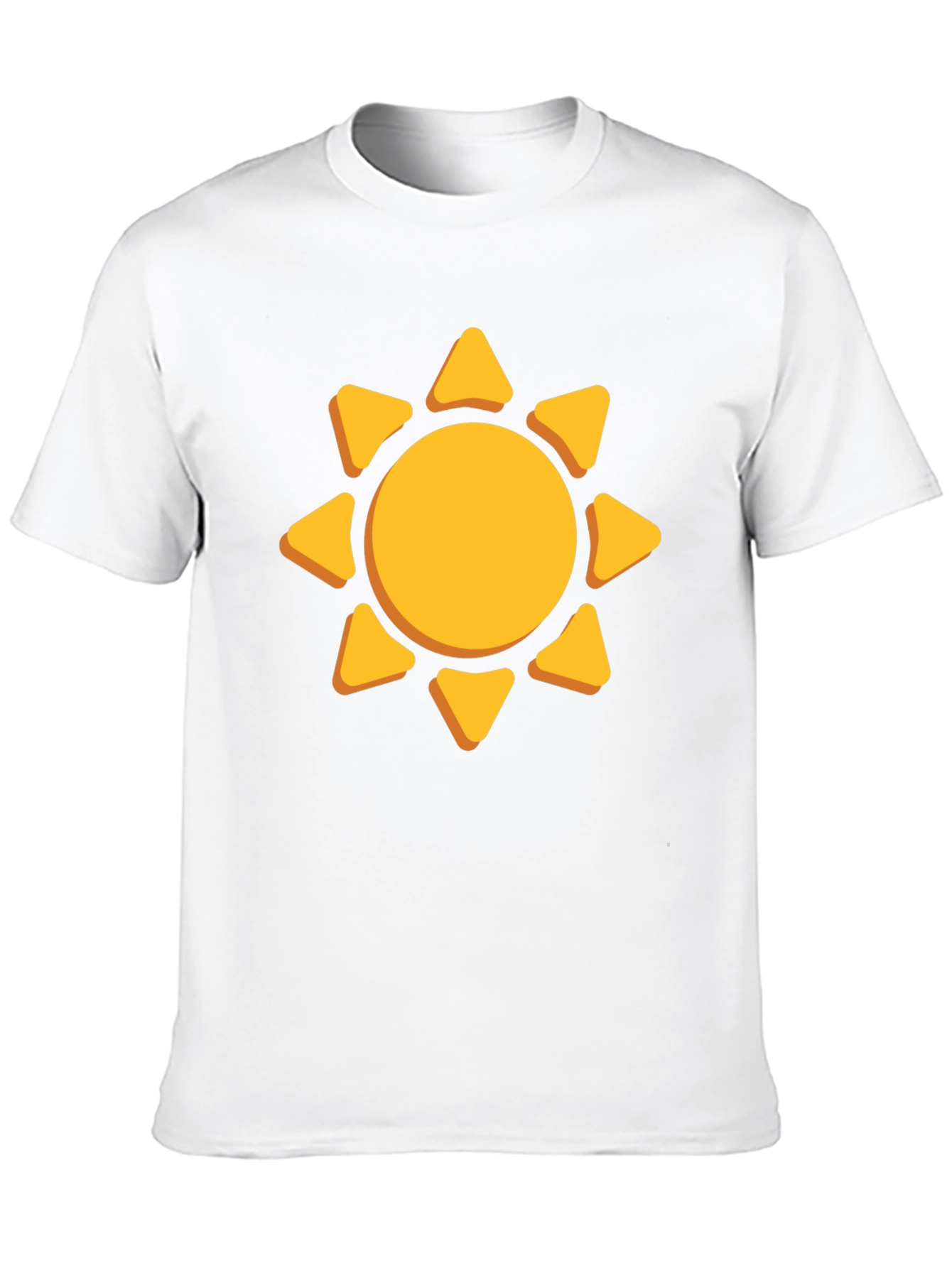 Sunny Day Graphic Tee - Black Cotton Shirt