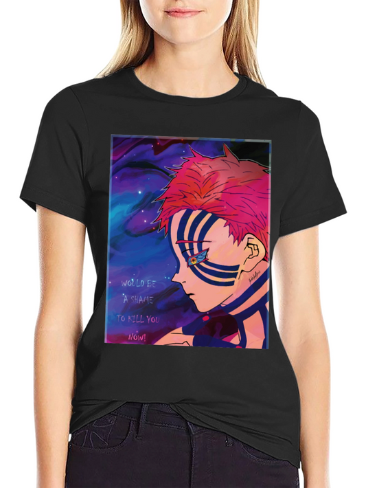 Akaza Demon Slayer Graphic T-Shirt Anime Manga Tee