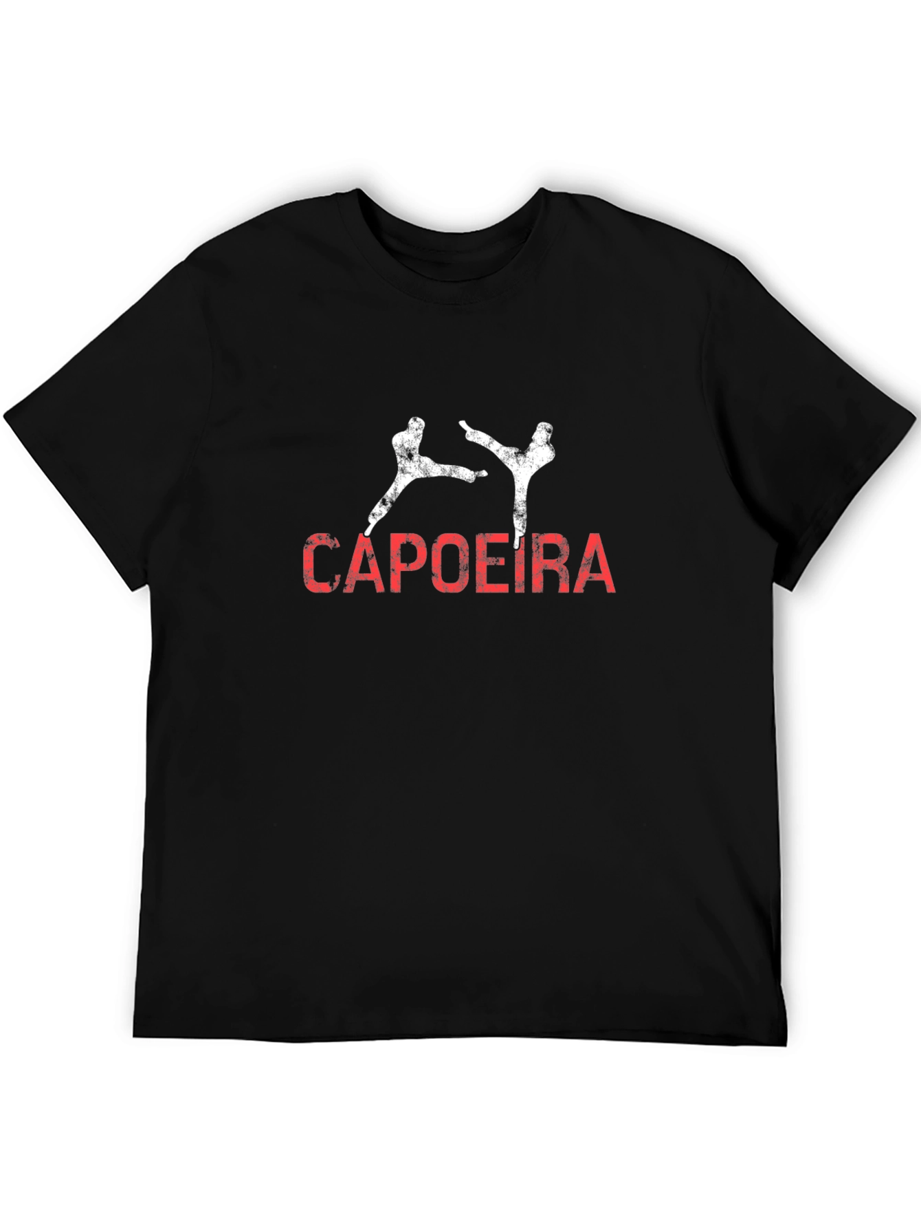 Capoeira Black T-Shirt Martial Arts Tee