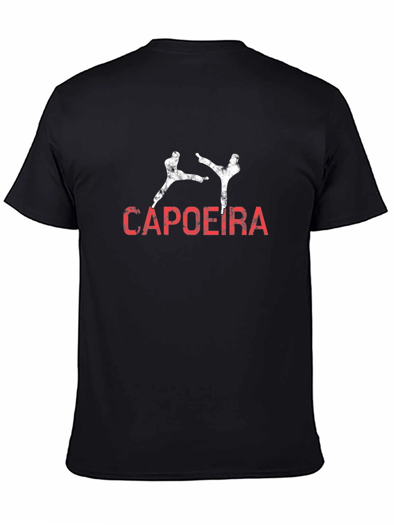 Capoeira Black T-Shirt Martial Arts Tee