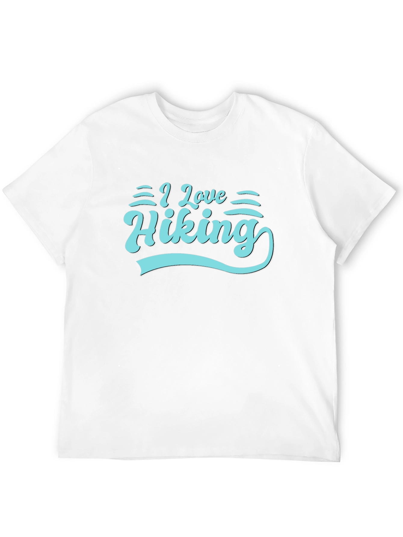I Love Hiking Graphic T-Shirt
