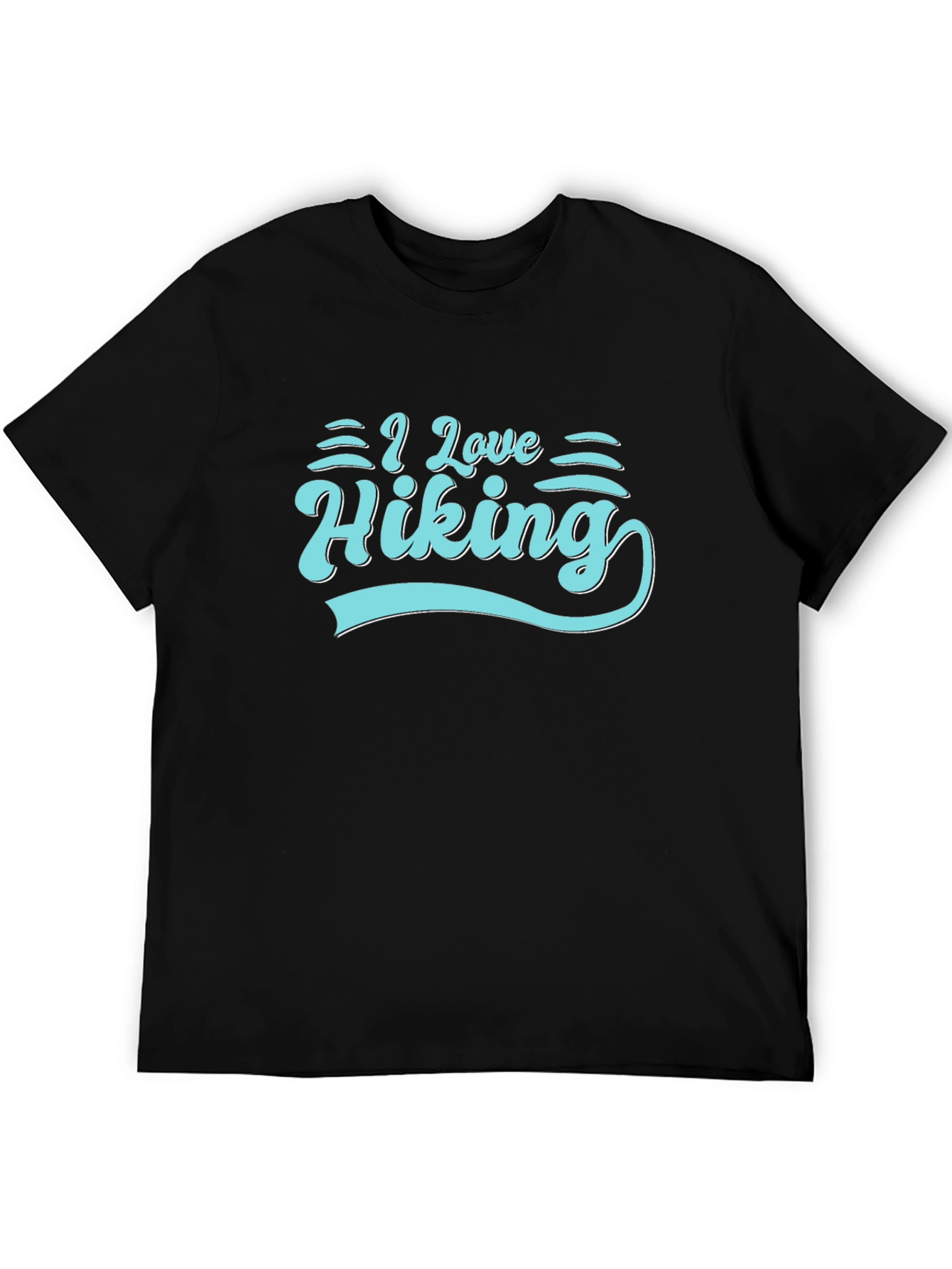 I Love Hiking Graphic T-Shirt