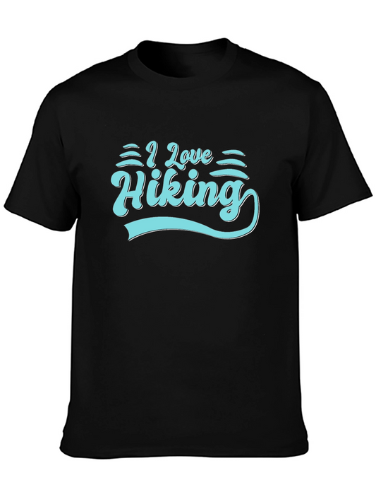 I Love Hiking Graphic T-Shirt
