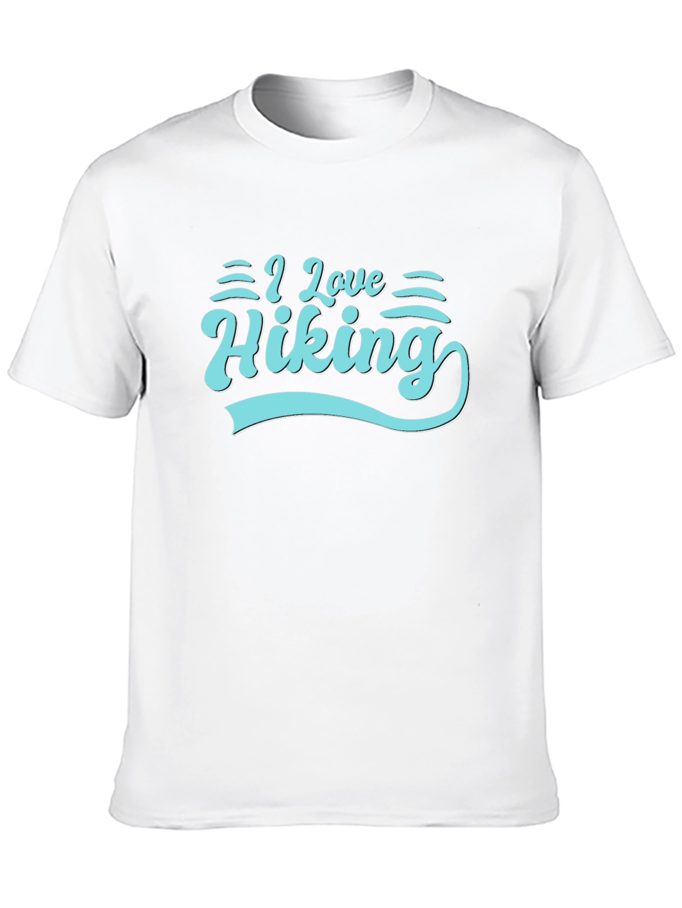 I Love Hiking Graphic T-Shirt