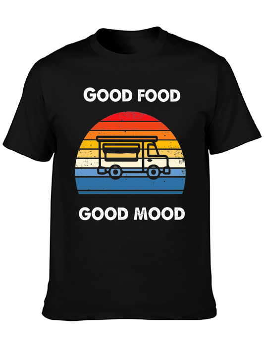 Good Food Good Mood T-Shirt Food Truck Tee