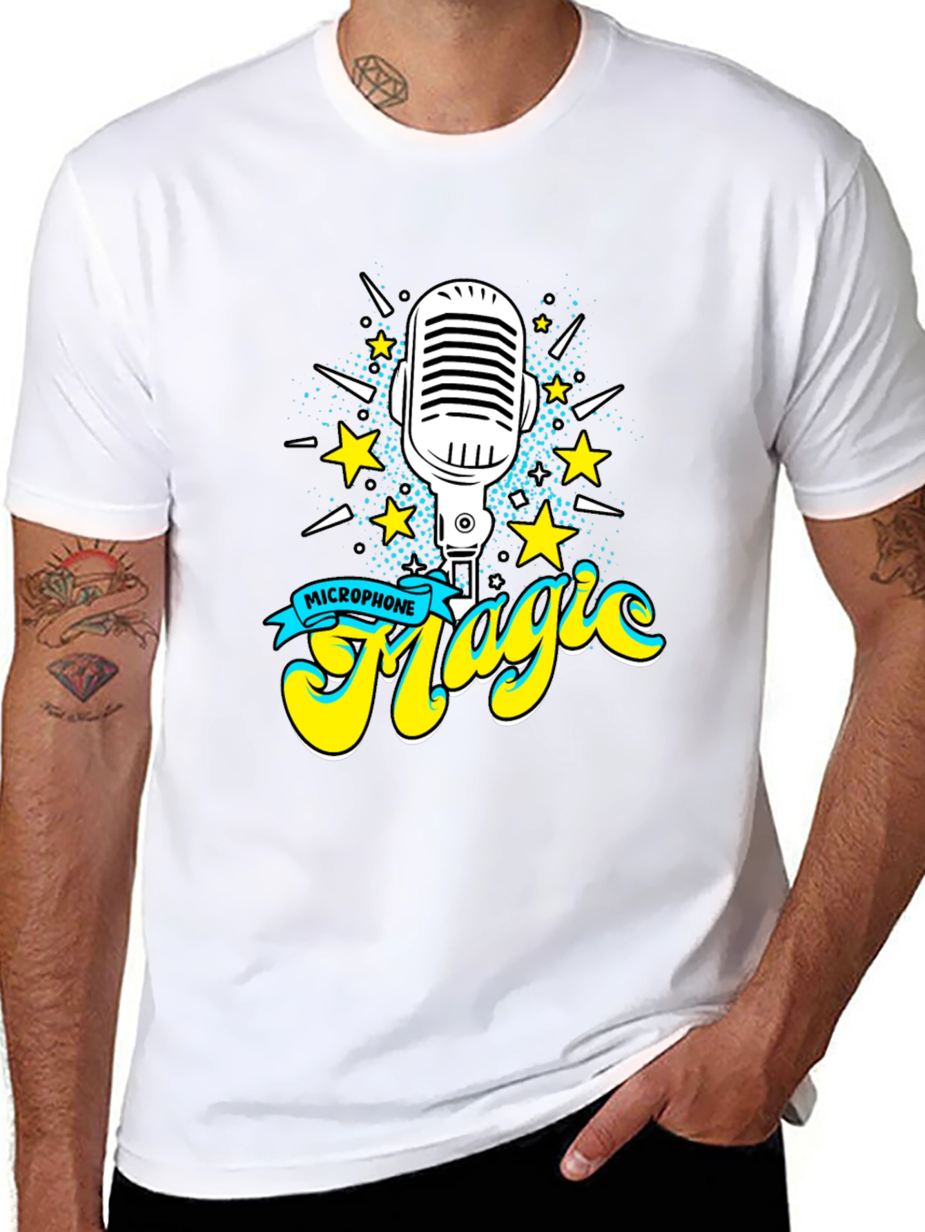 Microphone Magic Graphic Tee