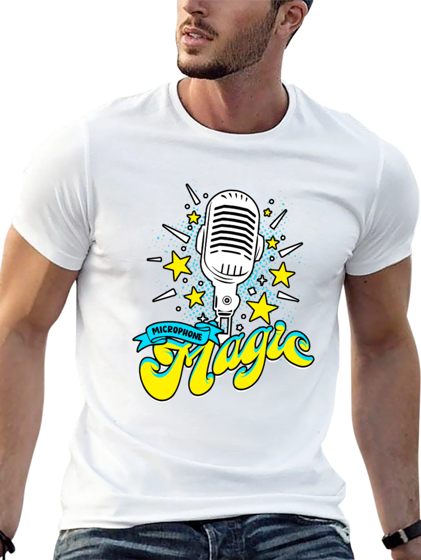 Microphone Magic Graphic Tee